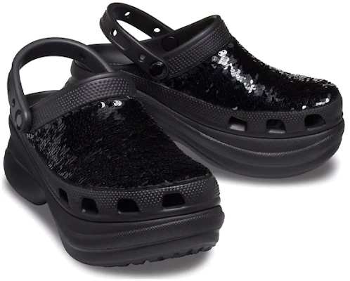 (W) Crocs经典Bae'黑色亮片' 207317-0C4 Shop (W) Crocs经典Bae'黑色亮片' 207317-0C4