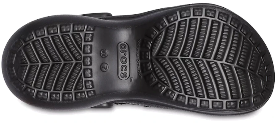 (W) Crocs经典Bae'黑色亮片' 207317-0C4 Sizing (W) Crocs经典Bae'黑色亮片' 207317-0C4