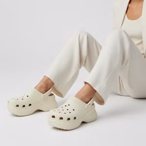 Order (W) Crocs经典Bae洞洞鞋‘骨色’ 206302-2Y2