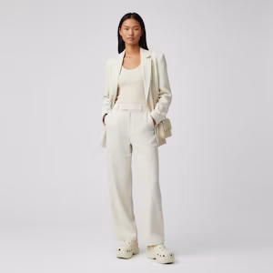 Lookbook (W) Crocs经典Bae洞洞鞋‘骨色’ 206302-2Y2