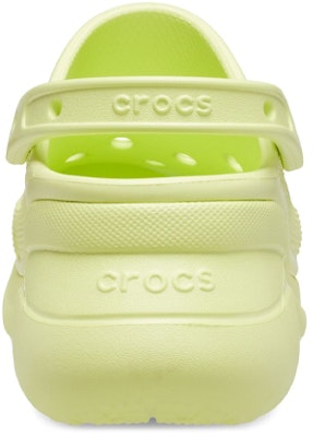 (W) Crocs Classic Bae Clog Lime Zest Wanita/Pria 206302-3U4 Details for (W) Crocs Classic Bae Clog Lime Zest Wanita/Pria 206302-3U4
