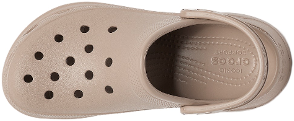 (W) Crocs Classic Bae Clog Taupe Kasut Selipar Fesyen 206302-214 Order (W) Crocs Classic Bae Clog Taupe Kasut Selipar Fesyen 206302-214