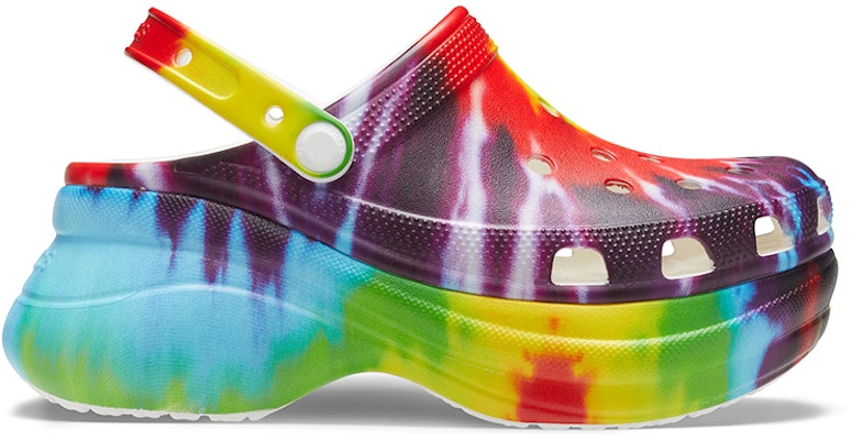 (W) Crocs Classic Bae Clog Tie-Dye Warna Ikat Celup 206902-90H Order (W) Crocs Classic Bae Clog Tie-Dye Warna Ikat Celup 206902-90H