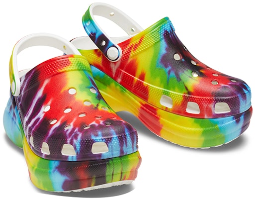 (Women) Crocs Classic Bae Clog Tie-Dye 206902-90H Shop (Women) Crocs Classic Bae Clog Tie-Dye 206902-90H