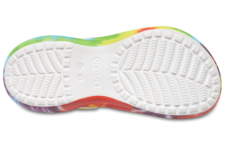 Sizing (W) Crocs Classic Bae Clog Tie-Dye Klomp. 206902-90H
