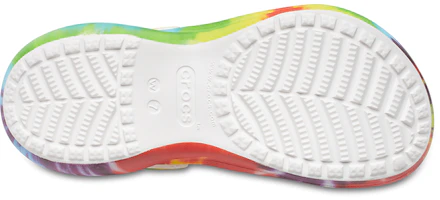 Sizing (W) Crocs经典厚底印花洞洞鞋 206902-90H