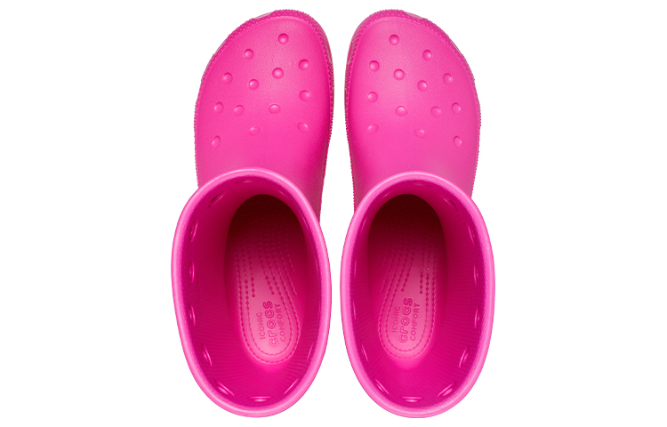 Shop (Women) Crocs Classic Boots 'Pink' 208363-6UB