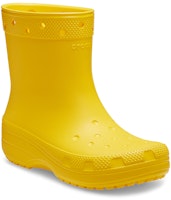 Crocs卡骆驰 经典 短靴 女款 檸檬黃 Lookbook Crocs卡骆驰 经典 短靴 女款 檸檬黃