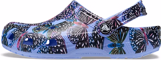 (Women) Crocs Classic Butterfly Clog 'Moon Jelly Multi' 208257-5Q7 (Women) Crocs Classic Butterfly Clog 'Moon Jelly Multi' 208257-5Q7