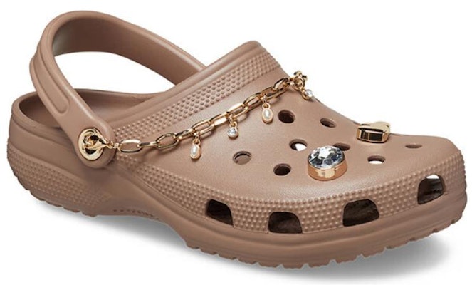 (W) Crocs Classic Zueco con Cadena Embellecida Latte 209914-2Q9 Order (W) Crocs Classic Zueco con Cadena Embellecida Latte 209914-2Q9