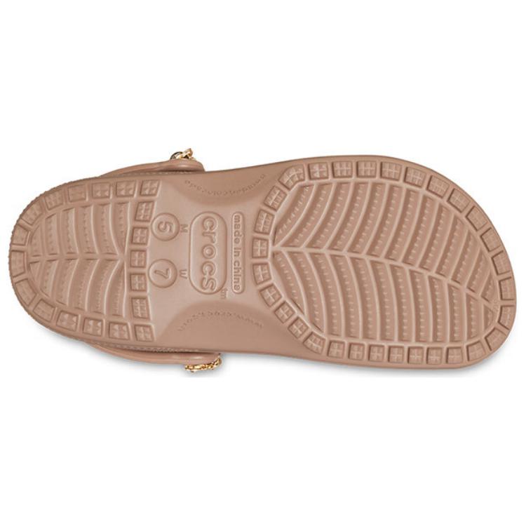 Purchase (W) Crocs Classic Zueco con Cadena Embellecida Latte 209914-2Q9