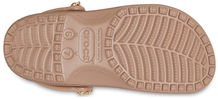 (W) Crocs Classic Zueco con Cadena Embellecida Latte 209914-2Q9 Purchase (W) Crocs Classic Zueco con Cadena Embellecida Latte 209914-2Q9