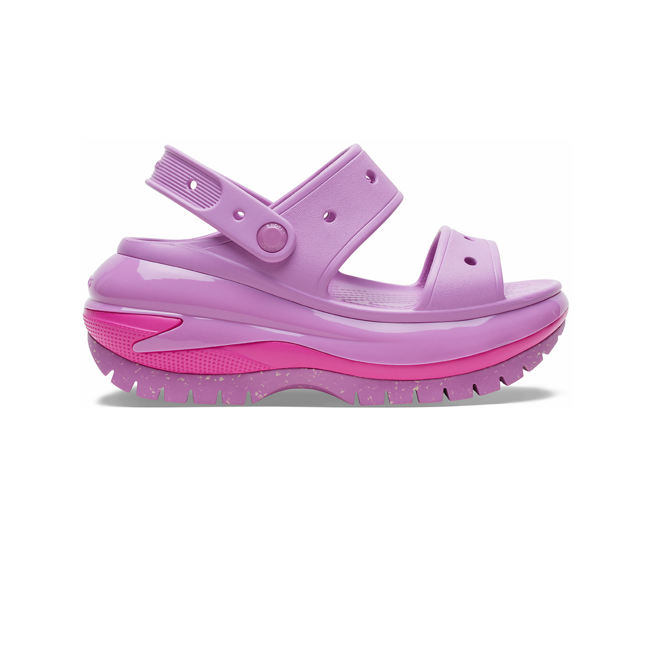 Order (W) Crocs Classic Chunky Sandal 'Ungu Bubble' 207989-6WQ