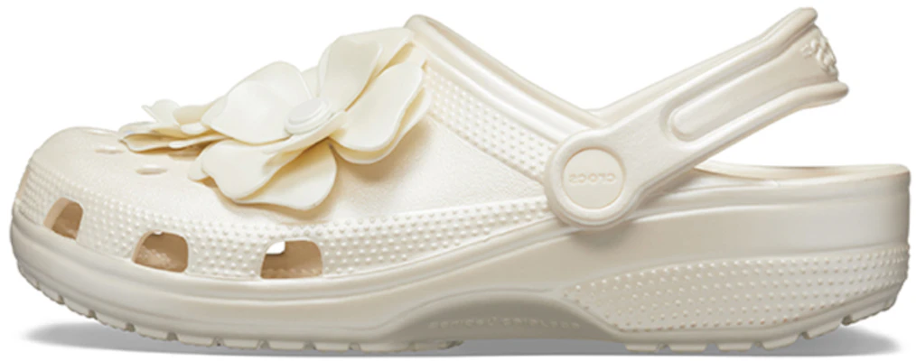 (W) Crocs Classic Clog 3D Bunga Putih Sandal 205587-159 Buy (W) Crocs Classic Clog 3D Bunga Putih Sandal 205587-159