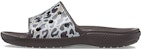(W) Crocs Classic Clog 'Cetakan Haiwan Coklat Putih' 208618-2Y4