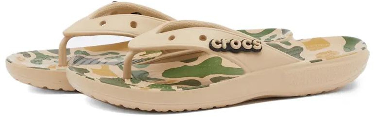 (W) Crocs Classic Clog 'Beige' Kasut Selipar Beige 207833-2YF Order (W) Crocs Classic Clog 'Beige' Kasut Selipar Beige 207833-2YF