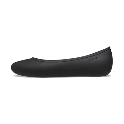 (W) Crocs Brooklyn Flats 'Black'