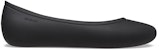 (W) Crocs Brooklyn Flats 'Hitam' 209384-001