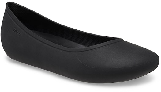 (W) Crocs Brooklyn Flats 'Hitam' 209384-001 Lookbook (W) Crocs Brooklyn Flats 'Hitam' 209384-001