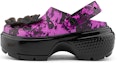 Buy (W) Crocs Klasik Clog 'Cetakan Gliter Hitam' 209687-0C4