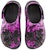 (W) Crocs Klasik Clog 'Cetakan Gliter Hitam' 209687-0C4