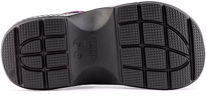 (Women) Crocs Classic Clog 'Black Glitter Print' 209687-0C4 Details for (Women) Crocs Classic Clog 'Black Glitter Print' 209687-0C4