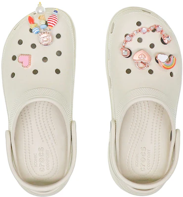 (Women) Crocs Classic Clog 'Bone White' 206750-2Y2 4