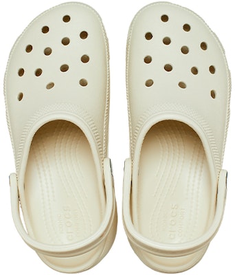 (Women) Crocs Classic Clog 'Bone White' 206750-2Y2 Shop (Women) Crocs Classic Clog 'Bone White' 206750-2Y2
