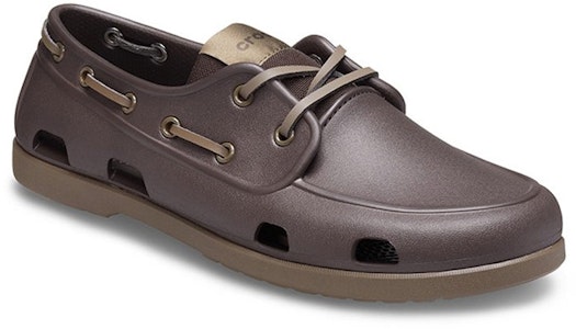 Crocs Kasut Loafer Leper Minimalis Coklat Sedap Dipakai 206338-23B Lookbook Crocs Kasut Loafer Leper Minimalis Coklat Sedap Dipakai 206338-23B