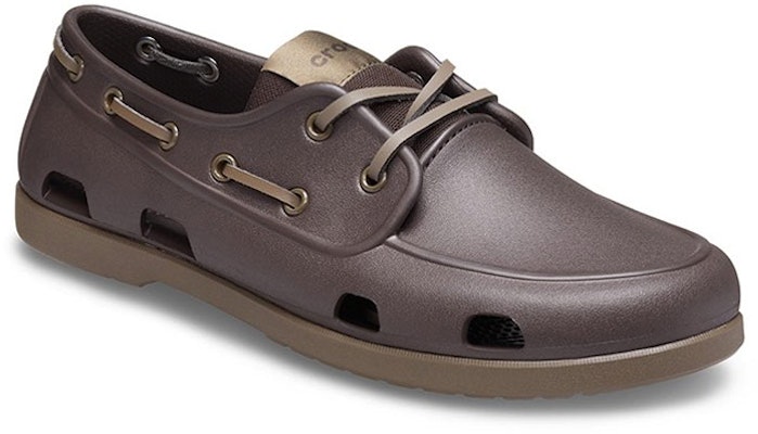 Crocs Minimalistic Cozy Low Top Brown Flats Loafers 206338-23B Lookbook Crocs Minimalistic Cozy Low Top Brown Flats Loafers 206338-23B