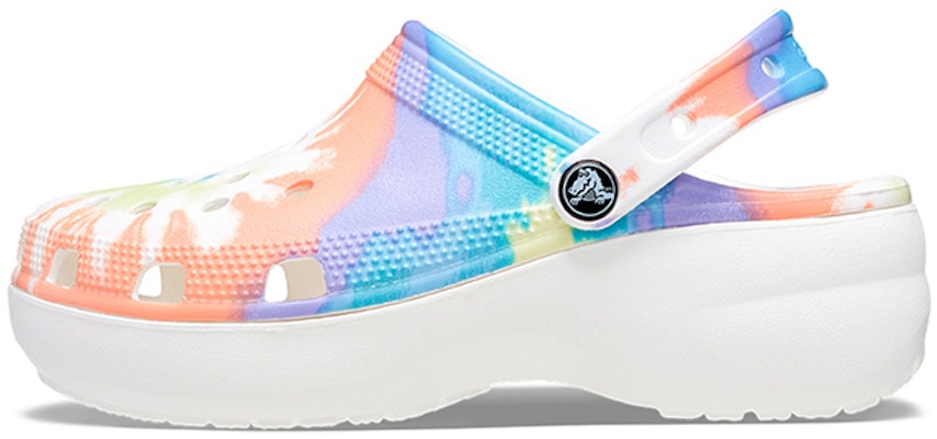 (Women) Crocs Classic Clog 'Cloud Dye Blue Orange' 207151-4KT Buy (Women) Crocs Classic Clog 'Cloud Dye Blue Orange' 207151-4KT