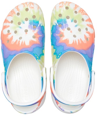 (Women) Crocs Classic Clog 'Cloud Dye Blue Orange' 207151-4KT Shop (Women) Crocs Classic Clog 'Cloud Dye Blue Orange' 207151-4KT