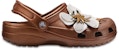 (W) Crocs Classic Clog 'Bunga Emas Gelap' 205248-854
