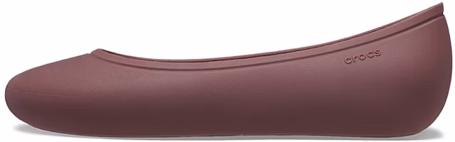 (Women) Crocs Brooklyn Flats 'Dark Cherry' 209384-6WD (Women) Crocs Brooklyn Flats 'Dark Cherry' 209384-6WD