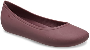 Crocs卡駱馳 舒適輕便百搭平底 休閒單鞋 女款 深紫色 Lookbook Crocs卡駱馳 舒適輕便百搭平底 休閒單鞋 女款 深紫色