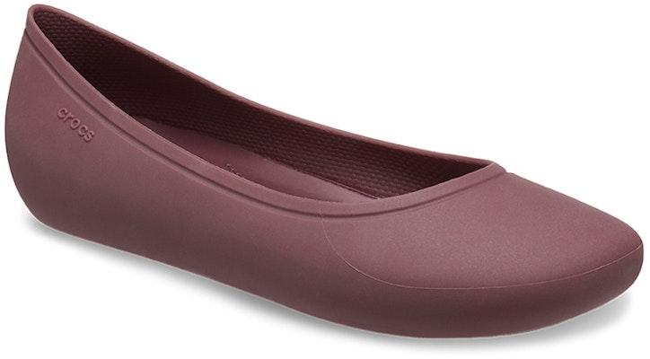 (Women) Crocs Brooklyn Flats 'Dark Cherry' 209384-6WD Lookbook (Women) Crocs Brooklyn Flats 'Dark Cherry' 209384-6WD