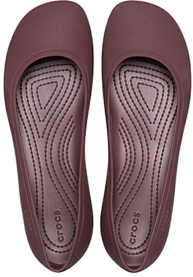 (Women) Crocs Brooklyn Flats 'Dark Cherry' 209384-6WD Shop (Women) Crocs Brooklyn Flats 'Dark Cherry' 209384-6WD
