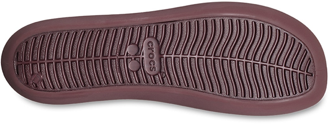 (Women) Crocs Brooklyn Flats 'Dark Cherry' 209384-6WD Details for (Women) Crocs Brooklyn Flats 'Dark Cherry' 209384-6WD