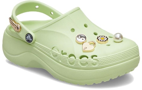 Crocs卡駱馳 舒適輕便 洞洞鞋 女款 灰蒙綠 Lookbook Crocs卡駱馳 舒適輕便 洞洞鞋 女款 灰蒙綠