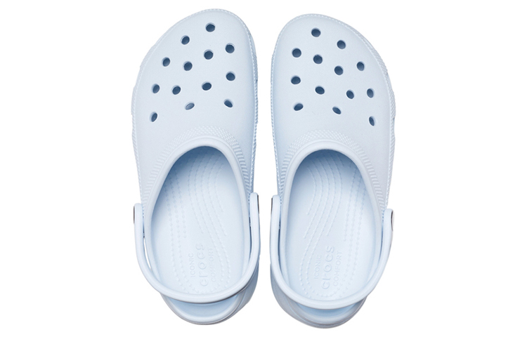 (W) Crocs Classic Clog 'Light Blue Clouds' 圖 5