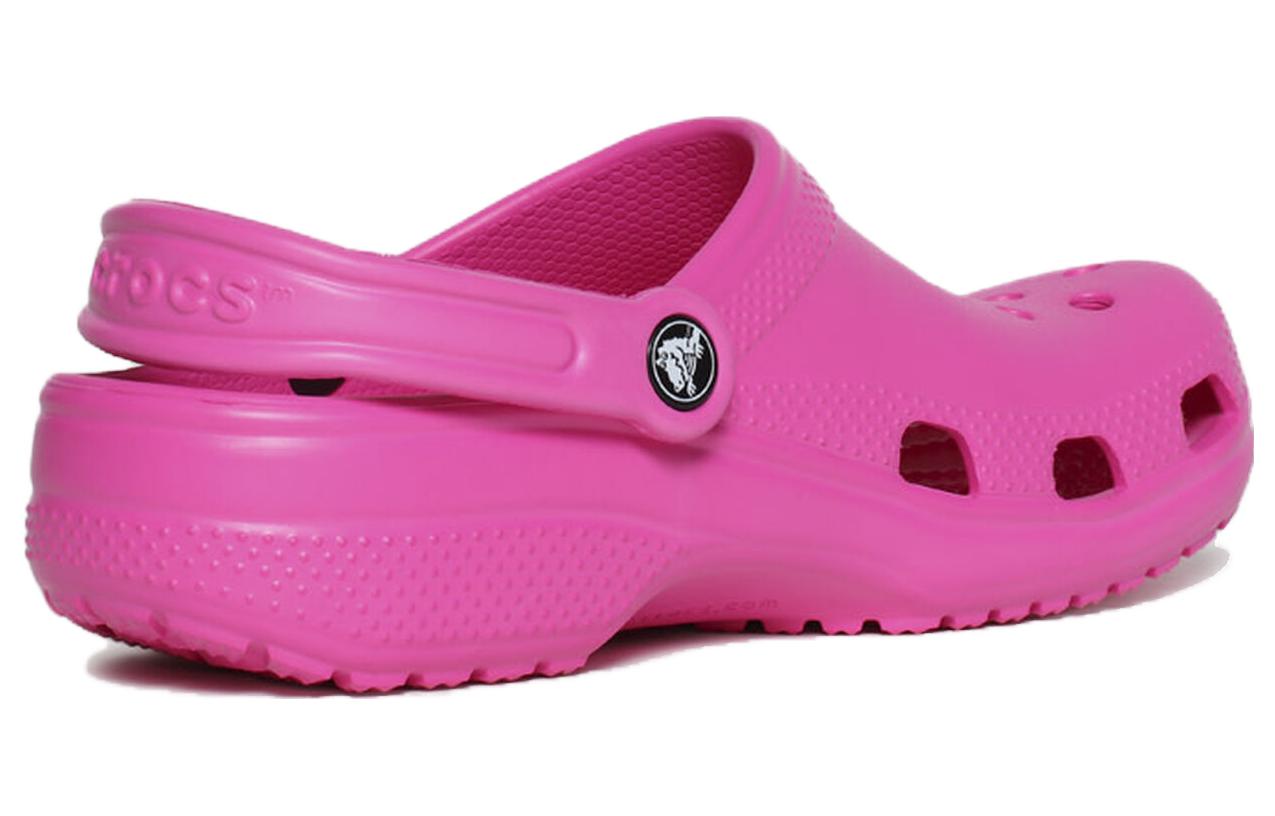 Lookbook Crocs卡駱馳 Classic clog 舒適防滑耐磨 洞洞鞋 女款 粉色