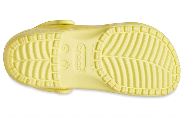 (W) Crocs Classic Clog 'Translucent Bleach Dye Yellow' 圖 7