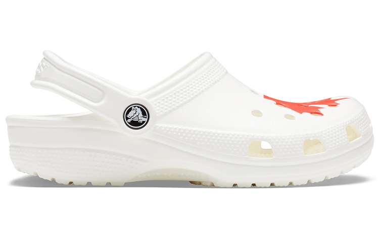 (W) Crocs Classic Clog 'White Red' 圖 2