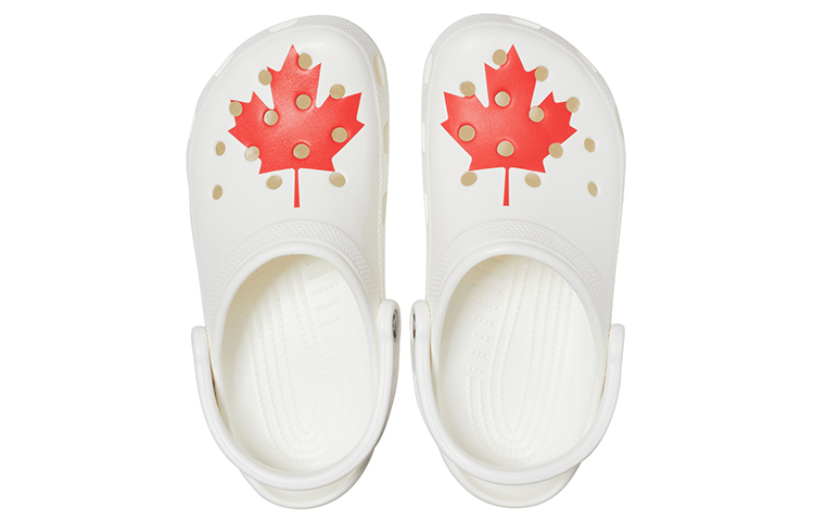 (W) Crocs Classic Clog 'White Red' 圖 5