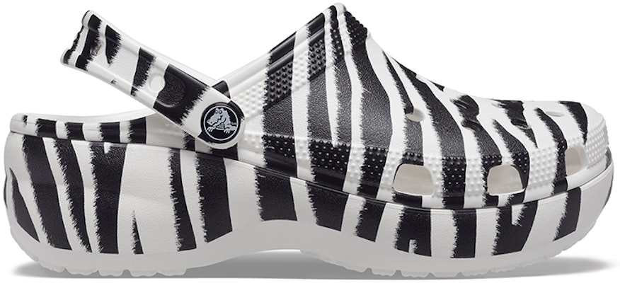 Buy Women Crocs Classic Clog Zebra Print 207239 9B9 Novelship