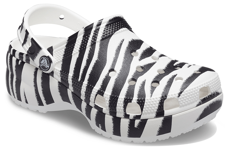(W) Crocs Classic Clog 'Zebra Print' 圖 3