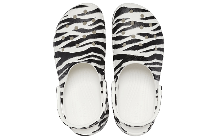 (W) Crocs Classic Clog 'Zebra Print' 圖 5