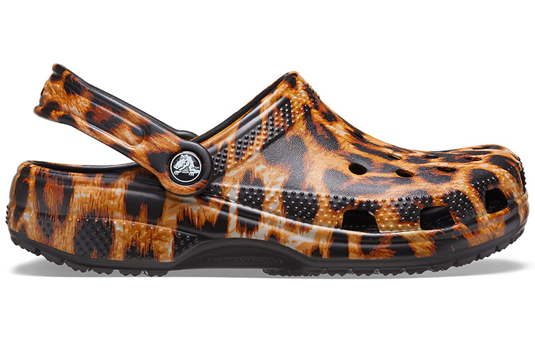 (W) Crocs Classic clog animal Printing Beach Casual Sandals Leopard print 圖 2