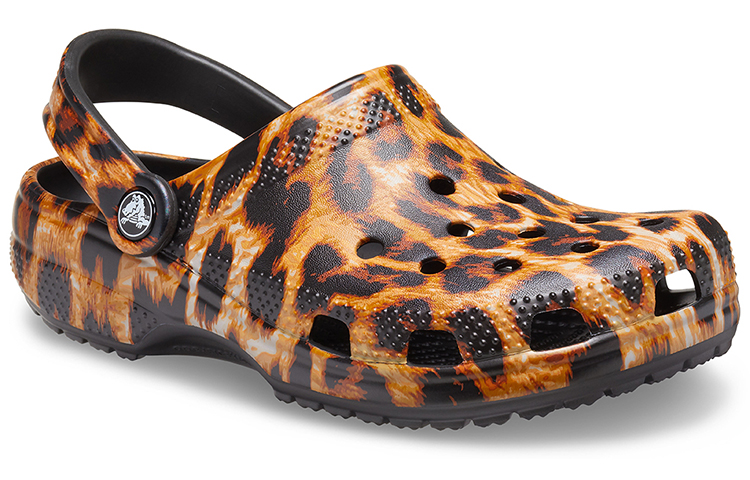 (W) Crocs Classic clog animal Printing Beach Casual Sandals Leopard print 圖 3