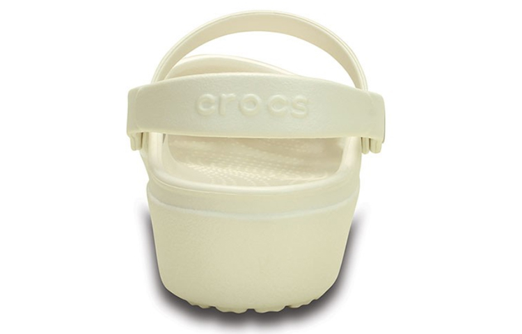 (W) Crocs Classic Clog Beach White Sandals 圖 4
